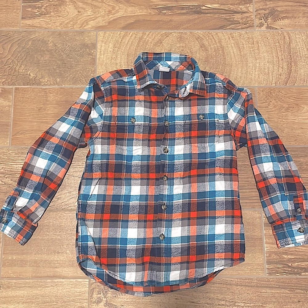 Gymboree Flannel Shirt Size 7/8